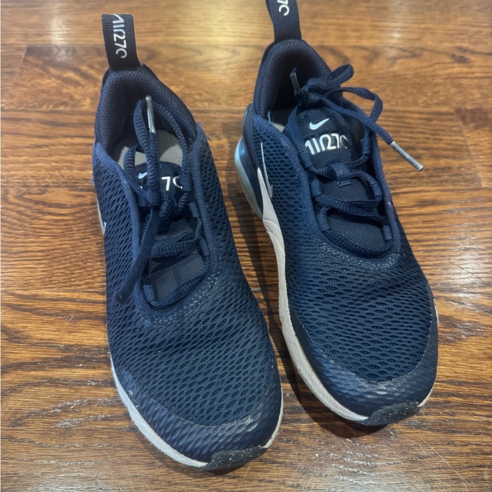 Nike Dark Blue Mesh Sneakers